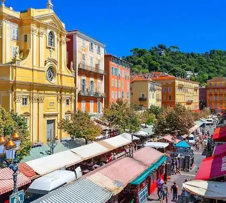 Apartmán Old Town- 4 Pers, Vieux Nice, Ac, Wifi Nice